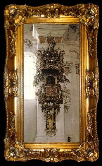 framed  ZIMMERMANN  Dominikus Pulpit, ta009-2
